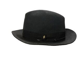 Made is Spain wool and leather San Miguel hat size 4/55